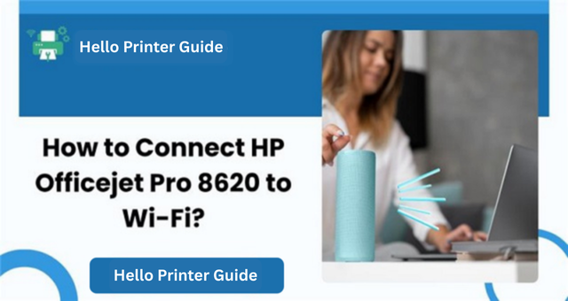 Connect HP Officejet Pro 8620 to Wi-Fi